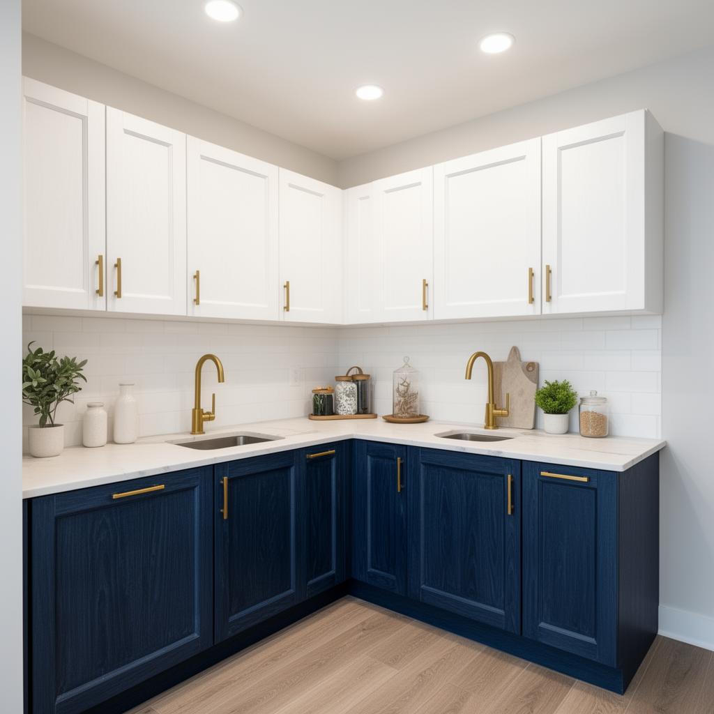 Two Tone Apartment Flip